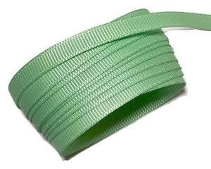 10 yards Mint green 1//4/" grosgrain ribbon by the yard DIY hair bows