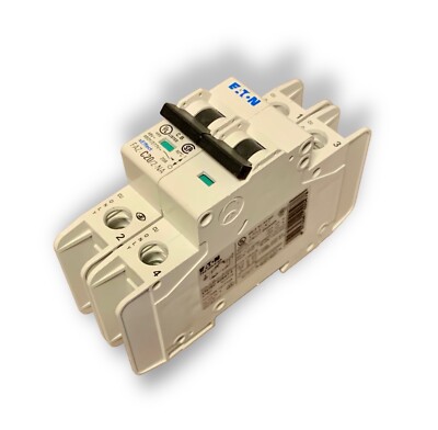 EATON FAZ-C20/2-NA Miniature Circuit Breaker 2-Pole 20A 480Y/270V~