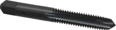 Kennametal 4131216 HSS Spiral Point Tap: 3/8-16 UNC, 3 Flutes, Plug, 3B, Oxide