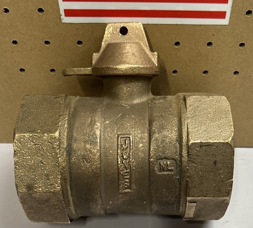 Jones 2-1/2” Curb Stop Valve “damaged Lockout” FNPT X FNPT