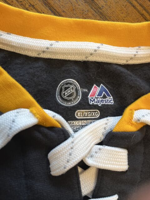 Majestic NHL Pittsburgh Penguins Black Sweatshirt Men’s Sz XL RY9292