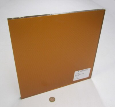 Ultem PEI Sheet 1000-1000 Natural  1/2'' Thick x 12'' Wide x 12'' Length