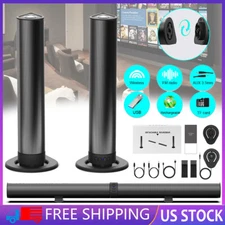 Wireless 4 Speaker Sound Bar Subwoofer System TV Home Theater Bluetooth Surround