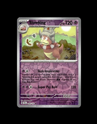 Slowpoke Slowbro Slowking Pokemon Card! Holo/Reverse Holo EX  V Full Art Cards!
