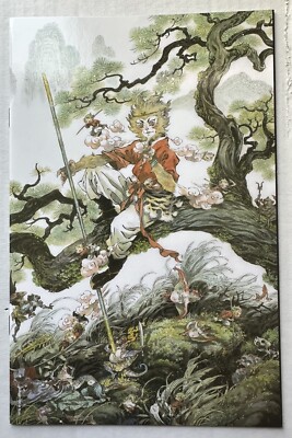 Monkey Prince #1 Shared Team Exclusive Variant Cover Zao Dao DC Comics