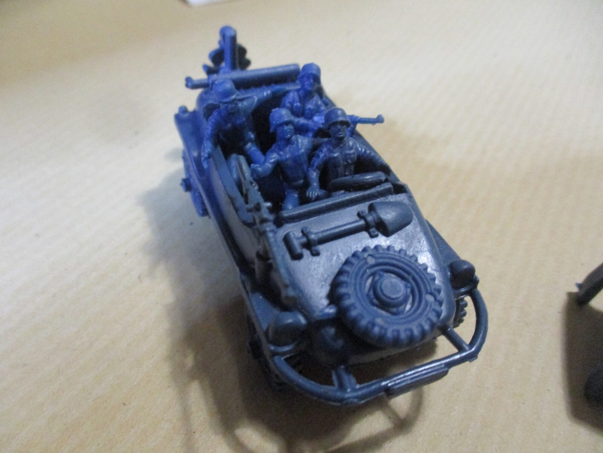 Maquette Atlantic 1/72 - Schwimmwagen + Moto BMW R75 (Wehrmacht WWII) - Complet
