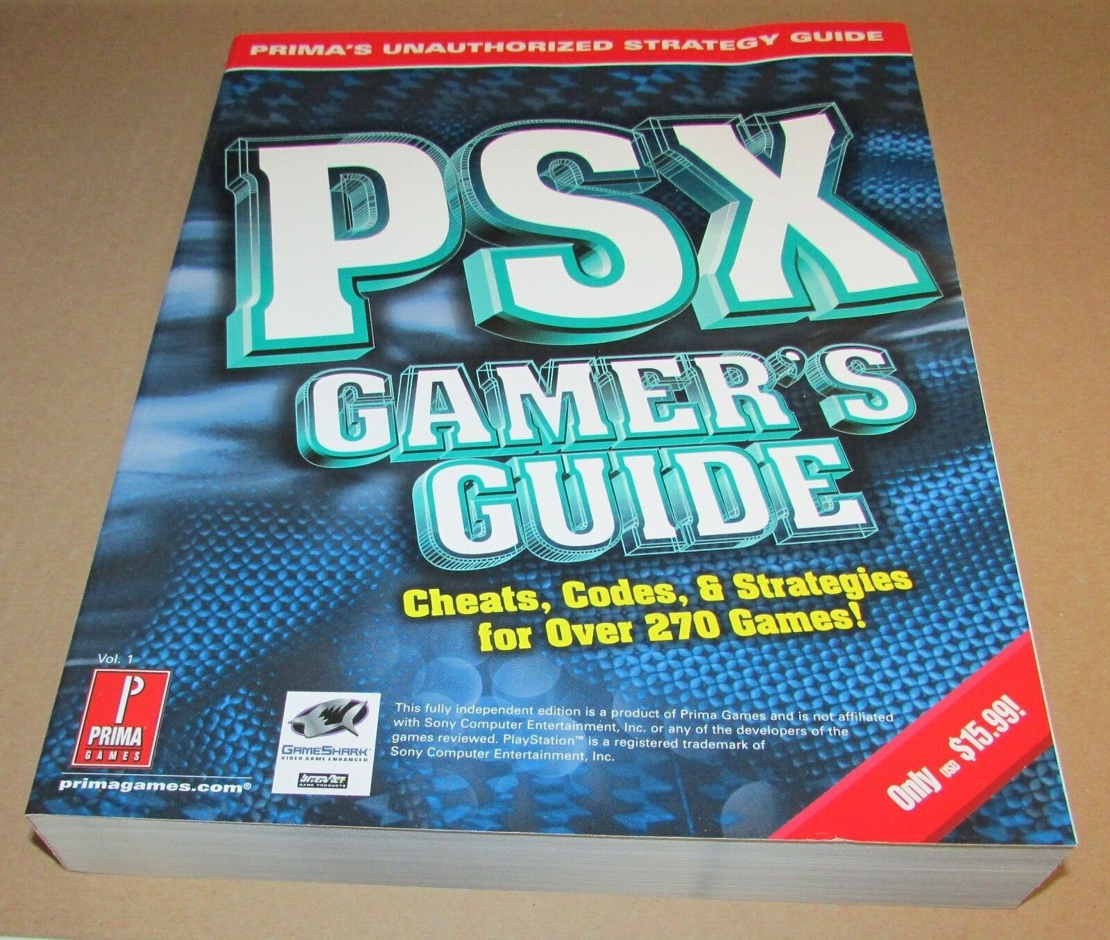 PSX Playstation Gamer's Guide Cheats, Codes & Strategies for Over 270 Games  9780761536123 | eBay