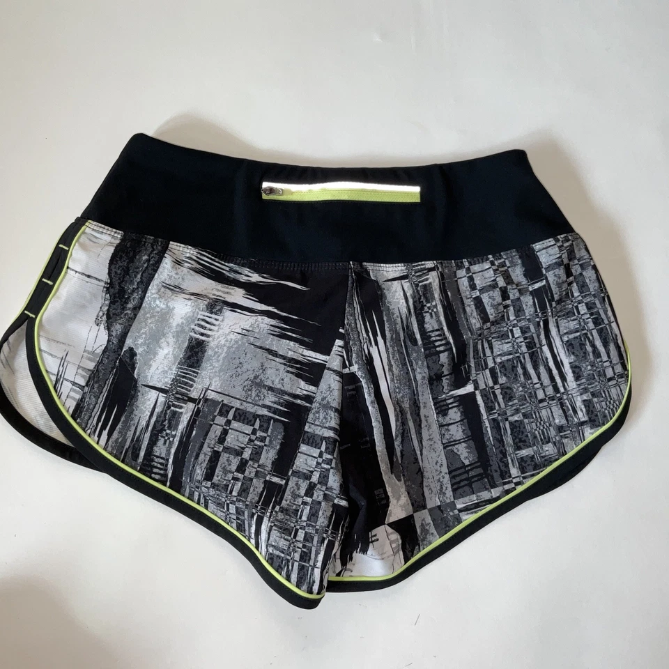 Pantalones Cortos para Correr ASICS Para Mujer XS Ejercicio Gimnasio Negros USADOS Foto 2 de 4