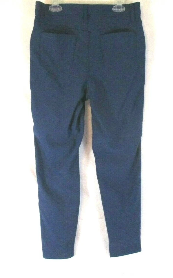 New Lisa Rinna Collection Pants Slim Navy Blue Sz 2 Stretch A264570 Womens YH2 - Image 2 of 4
