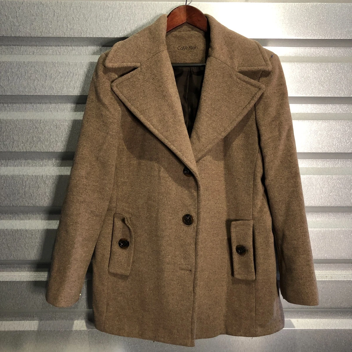 Calvin klein shop women's wool coats