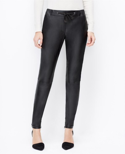Ann Taylor – Mujer Negro Imitación Cuero Pantalones De Cordón $109.00 (58)  | eBay