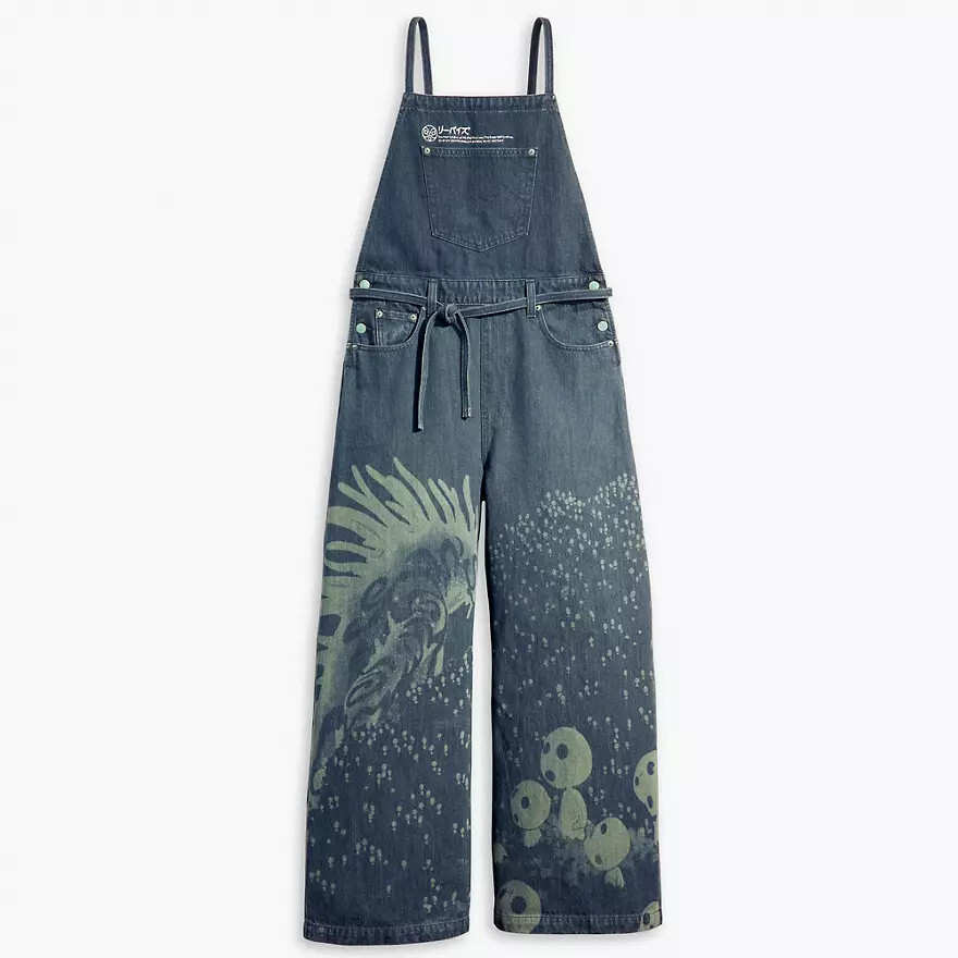 Levi's X Princess Mononoke Kodama Overalls image 3
