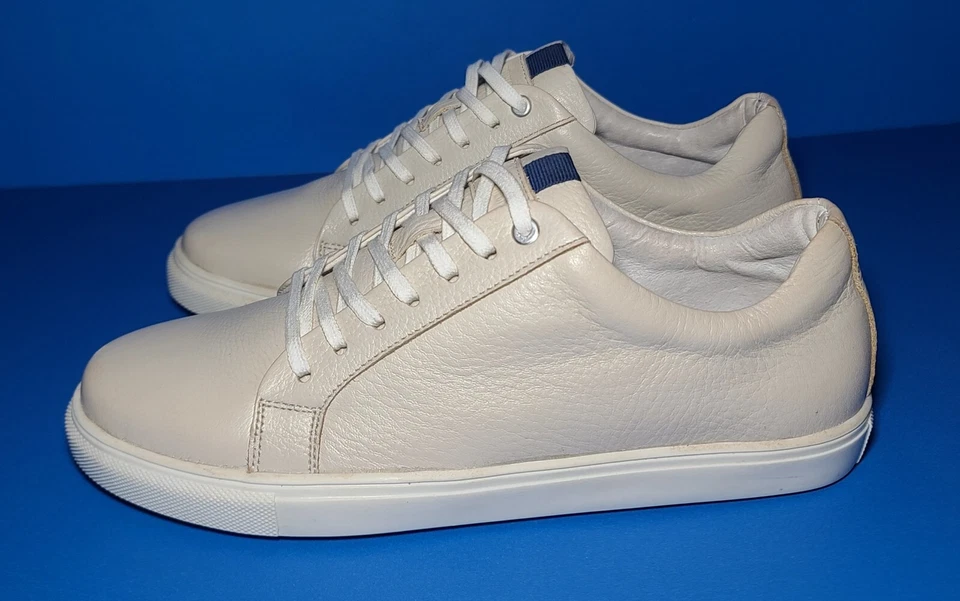 Daniel Hechter Paris Hombre Beige Tenis Zapatos Con Cordones Talla 44 EU, 10 US Foto 3 de 4