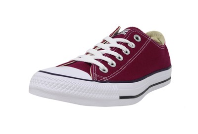 maroon converse low tops