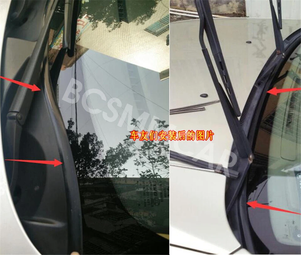 1.7M Car Windshield Panel Weather Rubber Seal Strip Sealed Sealed Strips Rubber Foto 4 de 4