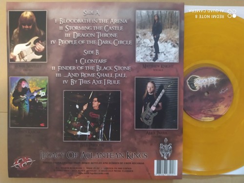 LP - Cauldron Born - Legacy Of Atlantean Kings - Heavy Metal, Power Metal - Imagen 2 de 4