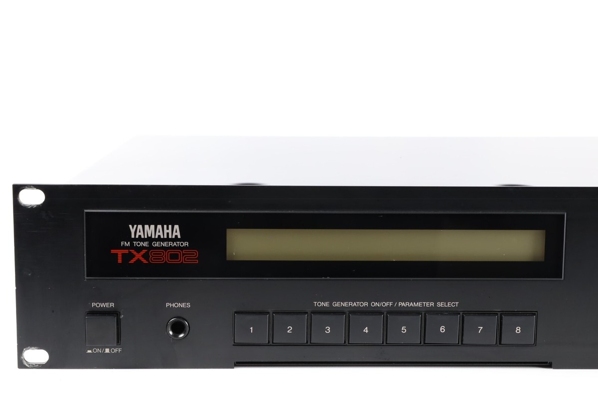 YAMAHA TX802 FM Tone Generator DX7II sound module version W