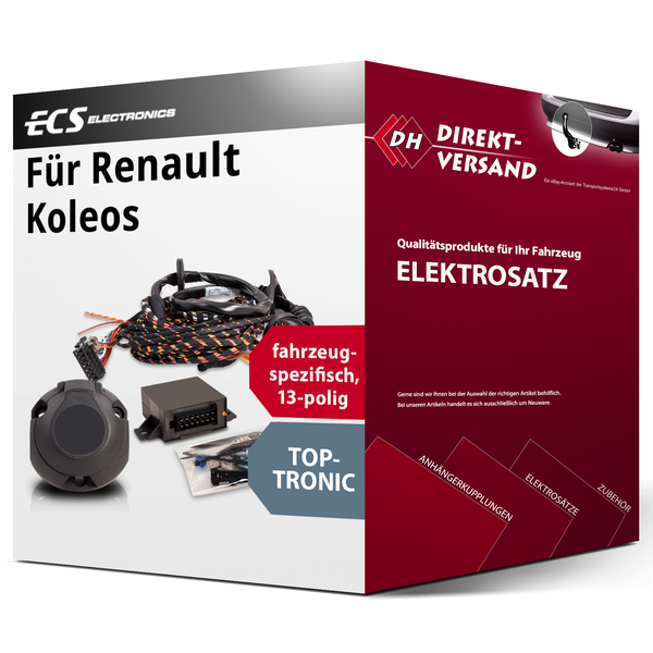 für Renault Koleos II Typ HC Elektrosatz 13Polig Spezifisch Neu-image
