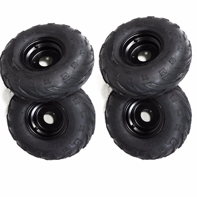 4x 145/706 6" ATV OFFROAD GO KART QUAD BUGGY TIRE WHEEL RIM TYRE