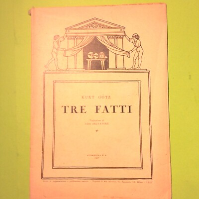 DREI FAKTEN GOTZ 1927