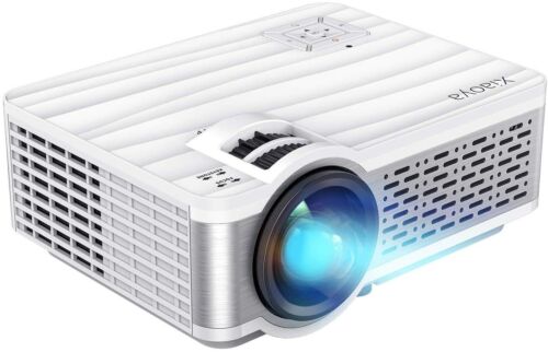 XIAOYA Outdoor Home Theater Projector HD Movie Support 1080P 4000 Lumen HDMI - Afbeelding 1 van 28