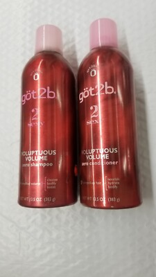 Got2B 2 Sexy Voluptuous Volume Aero Shampoo /Conditioner  13.5 oz ea NEW