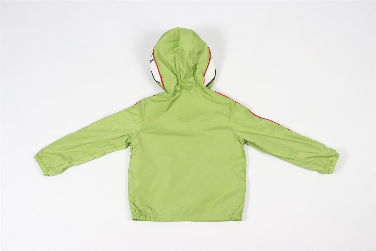 MONCLER フード付きジャケット オリーブグリーン・イエロー キッズ MONCLER GREEN KIDS BOYS SHELL JACKET 8 YEARS | eBay UK