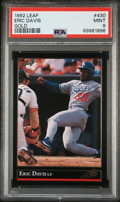 1992 Leaf Gold ERIC DAVIS