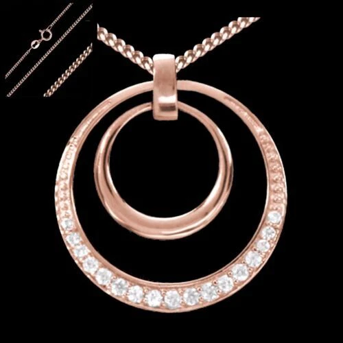 Markenlose Echtschmuck Rotvergoldet