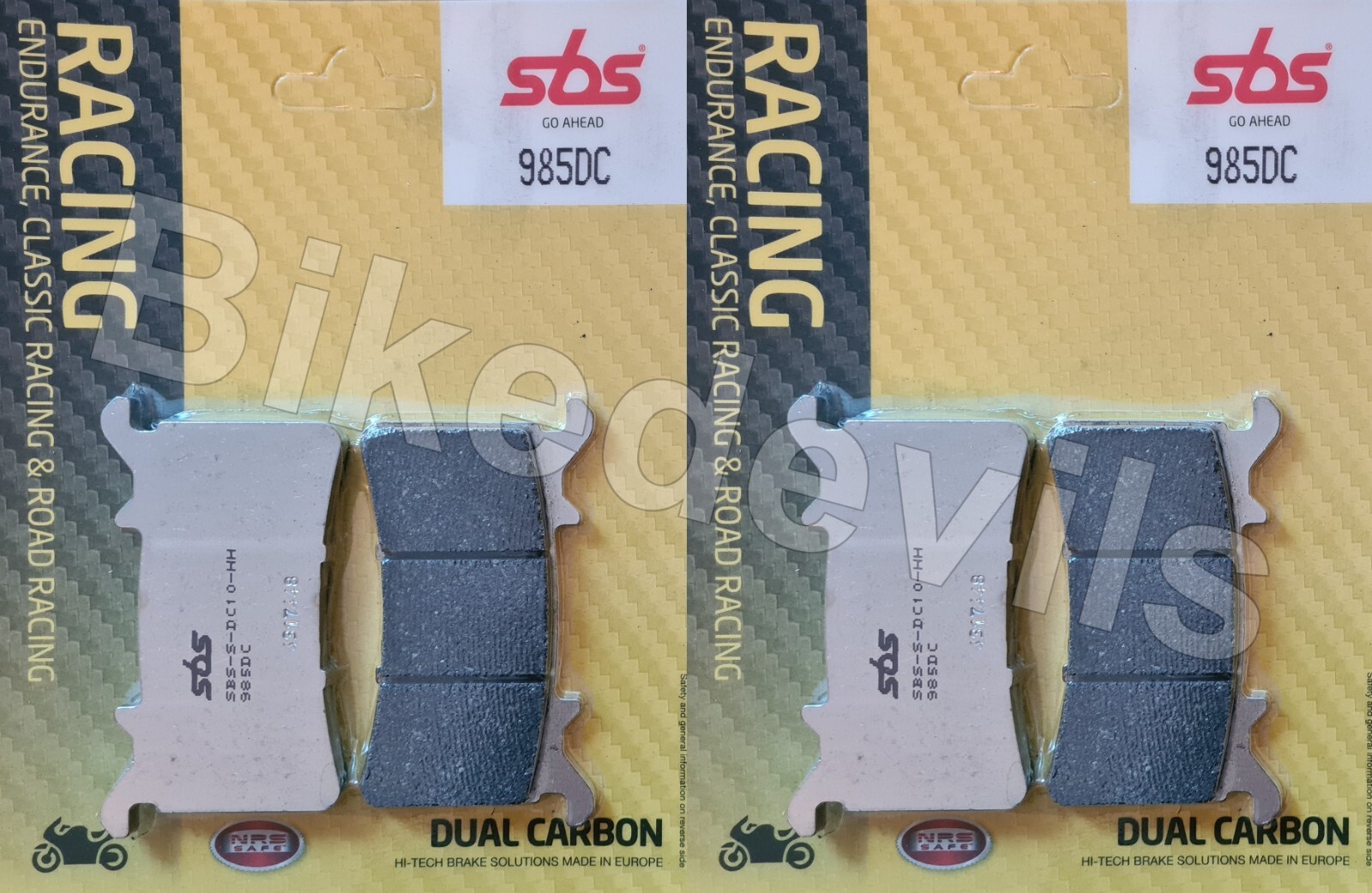 BMW S1000R 2020-2024 Hayes Caliper SBS Dual Carbon Front Race Brake Pads Set 960 - Image 13