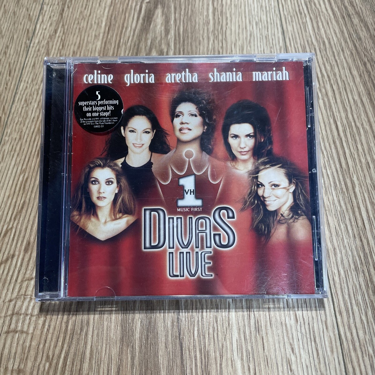 Vh1 Music First Divas Live 1998 Sony Music Mariah Carey Celine
