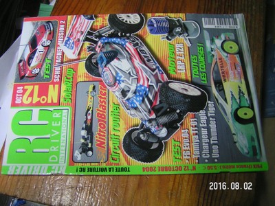 1 µ µ Rc Driver Magazine No 12 Fg Evo 04 Thunder Tiger Uno Avioracing Nitro Blaster Ebay