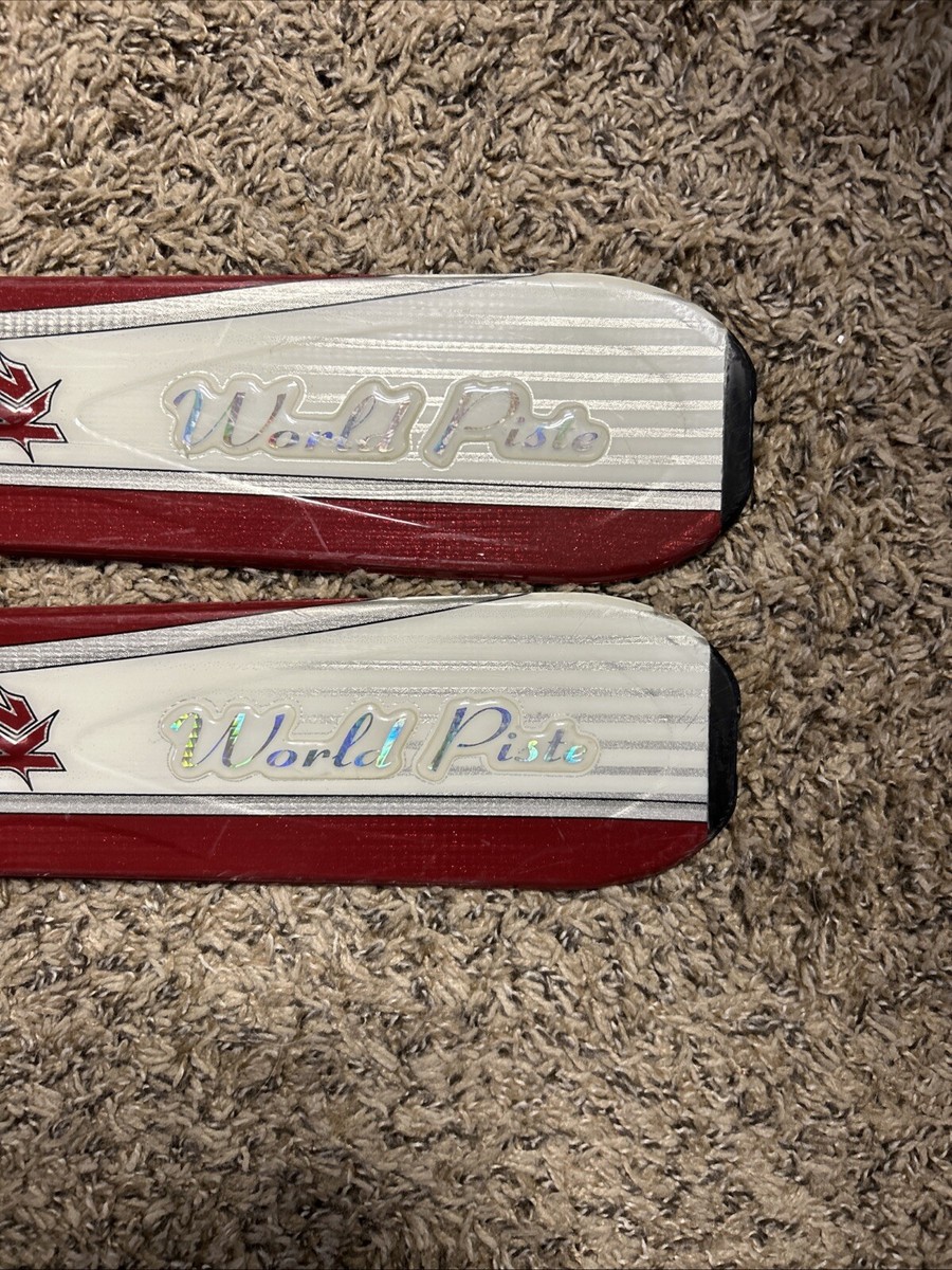 K2 World Piste 167cm Telemark Skis Red/White | eBay