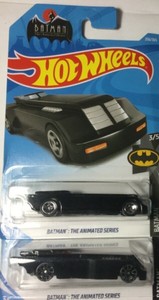 batmobile animated series hot wheels