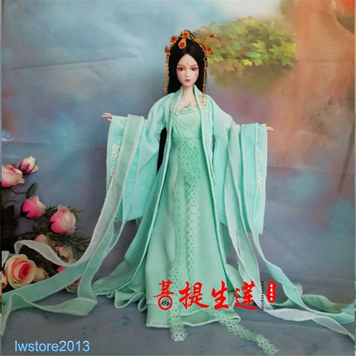 1:6 Green Ancient Outfit Clothes For 12" Female PH TBL HT Action Figure Body Toy - 第 1/6 張圖片