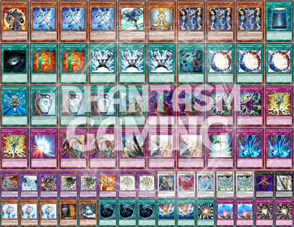 Hero Beat Deck Absolute Zero Gaia Snowman Eater Maxx "C" Yugioh Hero Beat Deck Absolute Zero Gaia Snowman Eater Maxx "C" Yugioh