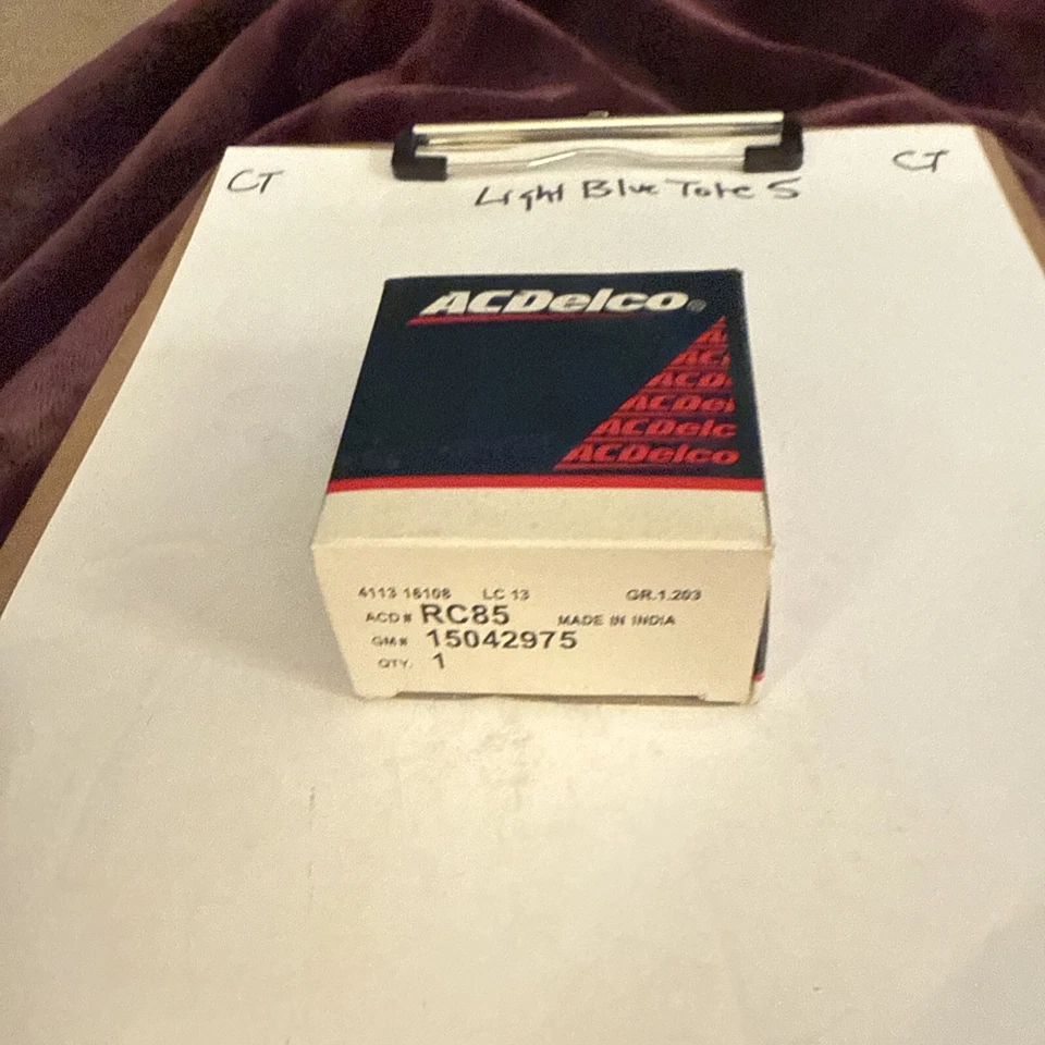 NEW GENUINE GM ACDelco Radiator Cap RC85 15042975 - Image 2 of 2
