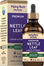 Nettle Leaf Extract | 4 fl oz | Premium Liquid | Alcohol Free | by Piping Rock