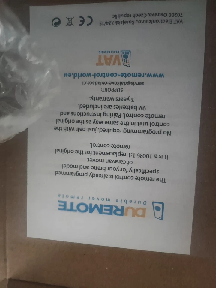 Télécommande Moover Caravane - Photo 3/4