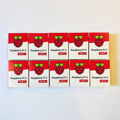 **NEW** 10 PACK Raspberry Pi 3 Model A+ Plus WiFi 4.2 Bluetooth 4 core 1.4G CPU