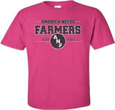 ANF America Needs Farmers Est 1985 - Iowa Hawkeyes Heliconia Pink t-shirt