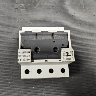 Servodan TYTAN-T 63A 400V Schalter - Gebraucht, Kratzer, Ohne Zubehör