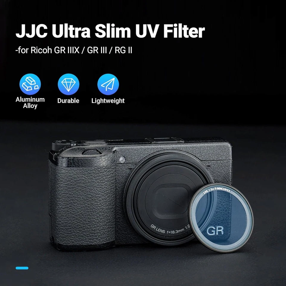 Multi-Coated UV Filter Camera Lens Protector fr Ricoh GR IV III GRIIIX HDF GRIV - Image 2 of 4