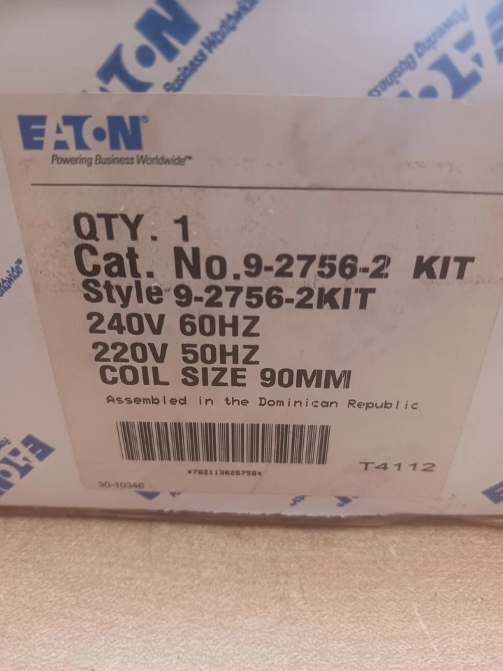 EATON 9-2756-2 COIL 240V, COIL SIZE 90MM - Image 2 of 3