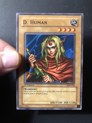 Vintage Yugioh D. Human - SDK-030 - Common - 1st Edition NA English | eBay Vintage Yugioh D. Human - SDK-030 - Common - 1st Edition NA English | eBay