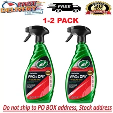Turtle Wax Quick and Easy 1-Step Wax and Dry High Gloss Car Spray Wax, 26 oz