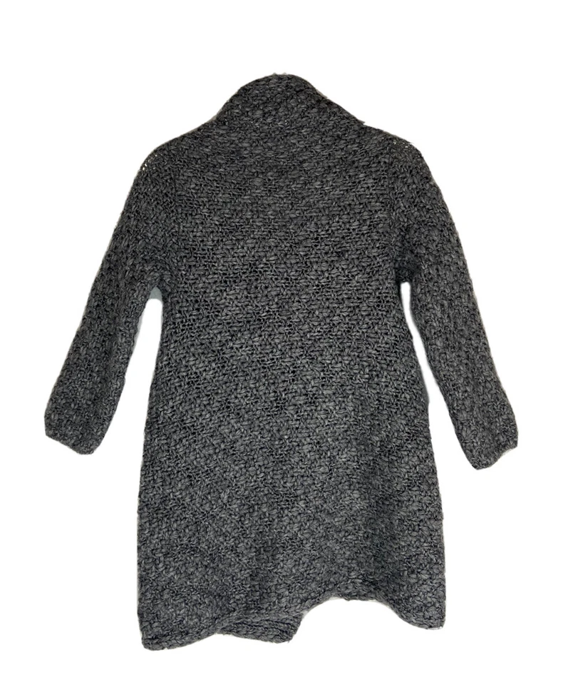 Cárdigan tejido con cable Mayoral Girls talla 5 (110 cm) color gris Foto 3 de 4