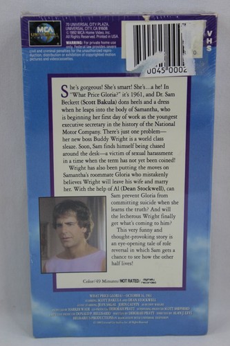 Quantum Leap What Price Gloria October 16 1961 VHS Video Scott Bakula Sealed - Picture 6 of 7