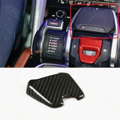 Real Carbon Fiber P Block Switch Cover Trim Fit For Lamborghini Urus 2018-2021