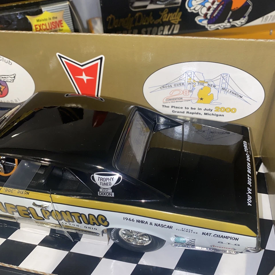 KNAFEL PONTIAC 1966 - GTO Tin Indian Drag Car edición #2 edición limitada - 1:18 - nuevo Foto 3 de 4